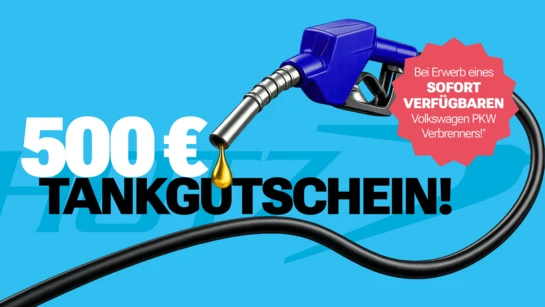 Tanken geht auf uns!