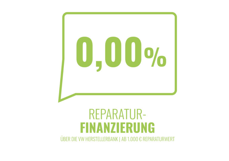 0% Reparaturfinanzierung