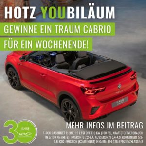 Gewinnspiel Hotz Youbiläum