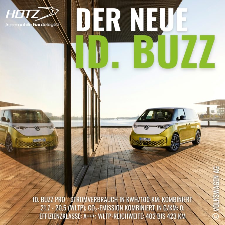 Elektromobilität ID Buzz Transporter Buss Trend